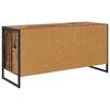vidaXL Meuble TV Bois Ancien 100 x 36 x 49.5 cm Bois d'ing&eacute;nierie