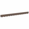 vidaXL Remplacement de lambrequin Taupe 2,5 m Polyester