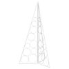 vidaXL Arbre de No&euml;l en m&eacute;tal KUOPIO 100 cm Acier Blanc