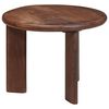 vidaXL Tables basses gigognes 2 pcs Marron fonc&eacute; Bois de mangue massif