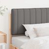 vidaXL T&ecirc;te de lit capitonn&eacute;e Marron et gris clair 100 cm Pin massif