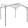 vidaXL Belv&eacute;d&egrave;re 3x3x2,6 m Blanc 180 g/m&sup2;