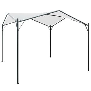 vidaXL Belv&eacute;d&egrave;re 3x3x2,6 m Blanc 180 g/m&sup2;