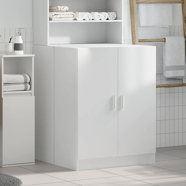 vidaXL Meuble pour machine à laver Blanc 71x71,5x91,5 cm
