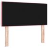 vidaXL T&ecirc;te de lit avec t&ecirc;te de lit Rose 90 cm Velours