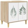 vidaXL Armoire de salle de bain HANAU Sonoma 60 x 40 x 60 cm