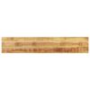 vidaXL Dessus de table rectangulaire bois massif de manguier brut
