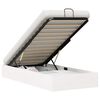 vidaXL Cadre de lit ottoman avec rangement Blanc 80 x 200 cm