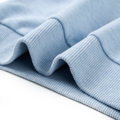 Sweatshirt pour enfants mélange bleu pâle 92