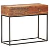 vidaXL Table console 90x35x75 cm Bois d'acacia brut