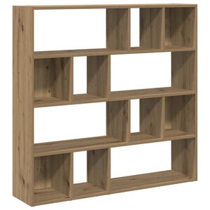 vidaXL Biblioth&egrave;que/S&eacute;parateur de pi&egrave;ce ch&ecirc;ne artisanal 105x24x102 cm