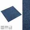 vidaXL Tapis 20 pcs Bleu fonc&eacute; 50 x 50 cm 100% Polypropyl&egrave;ne