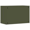 vidaXL Armoire murale pour garage Vert olive 80 x 40 x 53 cm