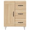 vidaXL Buffet ch&ecirc;ne sonoma 69,5x34x90 cm bois d'ing&eacute;nierie
