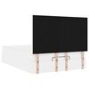 VidaXL Cadre de lit ottoman avec matelas blanc 140x200 cm similicuir