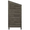 vidaXL Remise de jardin Anthracite 102x52x112 cm Bois de sapin solide