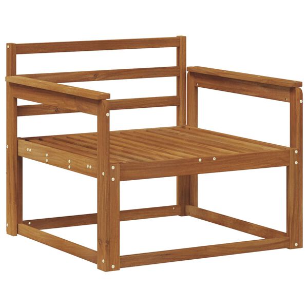 vidaXL Sofa de milieu ext&eacute;rieur Bois d'Acacia Massif Naturel