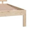 vidaXL Cadre de lit sans matelas 135x190 cm