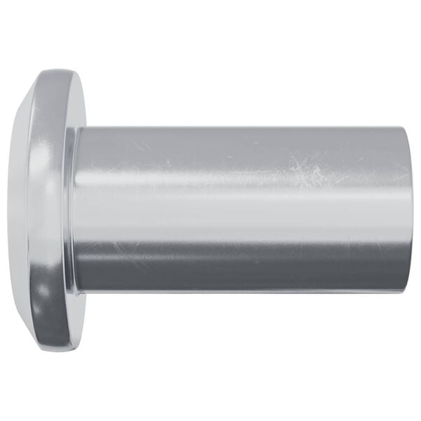 vidaXL Ecrou de verrouillage 12 pcs Nickel M6 x 25 mm Acier