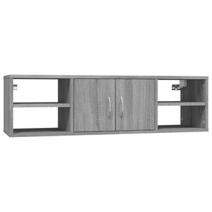 vidaXL &Eacute;tag&egrave;re murale Sonoma gris 102x30x29 cm Bois ing&eacute;nierie