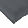 vidaXL Set de coussins de palette 2 pcs Anthracite Tissu Oxford