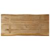 vidaXL Dessus de table bord vivant 80x40x2,5 cm bois de manguier brut