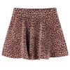 vidaXL Jupe pour enfants imprim&eacute; l&eacute;opard rose vieux 104