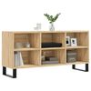vidaXL Meuble TV chêne sonoma 103,5x30x50 cm bois d'ingénierie