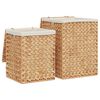 vidaXL Paniers &agrave; linge 2 pcs hyacinthe d'eau