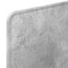 vidaXL T&ecirc;te de lit avec t&ecirc;te de lit Gris b&eacute;ton 75 cm Bois d'ing&eacute;nierie