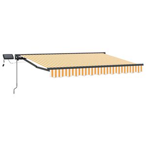 vidaXL Cadre de store manuel avec LEDs 2,5 x 2 m