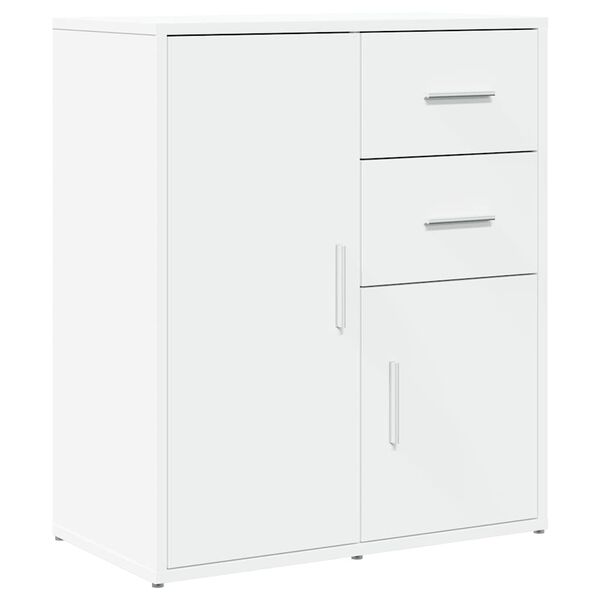 vidaXL Buffet blanc 60x31x70 cm bois d'ingénierie