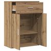vidaXL Buffet Ch&ecirc;ne artisanal 60 x 30 x 84 cm Bois d'ing&eacute;nierie