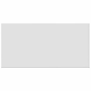 vidaXL Appui de fen&ecirc;tre Blanc 60 x 45 x 4,5 cm PVC