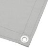 vidaXL &Eacute;cran de balcon gris clair 75x800 cm 100% polyester oxford