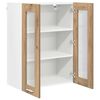 vidaXL Armoire suspendue Riga Ch&ecirc;ne artisanal 60 x 31 x 80 cm