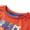 T-shirt enfants &agrave; manches longues orange 128