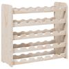 vidaXL Casier &agrave; vin 67,5x25x60 cm Bois de pin massif