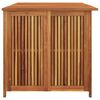 vidaXL Bo&icirc;te de rangement de jardin 175x80x75 cm bois massif d'acacia