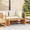 vidaXL Table d'appoint de jardin Marron 110 x 55 x 35.5 cm