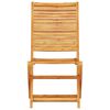 vidaXL Ensemble bistro pliant 3 pcs Marron Bois d'Acacia Massif