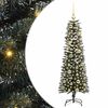 vidaXL Sapin de No&euml;l artificiel Vert 120 cm PVC, plastique et acier