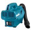 Makita Aspirateur &agrave; fonctionnement sur batterie 10,8 V Bleu