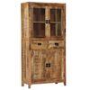 vidaXL Buffet 90x40x180 cm Bois de manguier massif