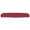 vidaXL Coussin Bordeaux 120 x 40 x 8 cm Tissu Oxford