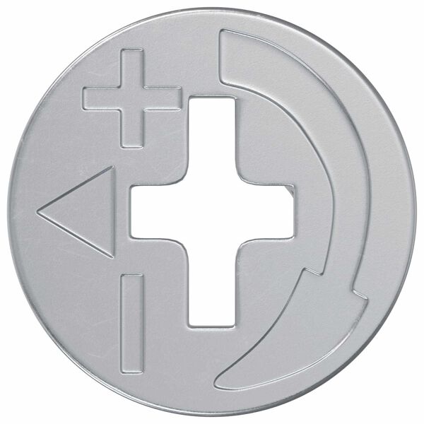 vidaXL &Eacute;crous &agrave; Verrou &agrave; Came 2 pcs Argent&eacute; 15 x 11,5 mm Acier