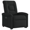 vidaXL Fauteuil inclinable &eacute;lectrique noir tissu
