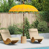 vidaXL Parasol balinais Jaune 185 x 185 x 260 cm
