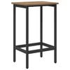 vidaXL Tabouret de bar Ch&ecirc;ne artisanal 40 x 32 x 64 cm