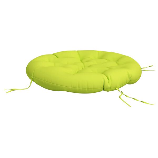 vidaXL Coussin rond vert vif &Oslash; 100 x11 cm tissu oxford